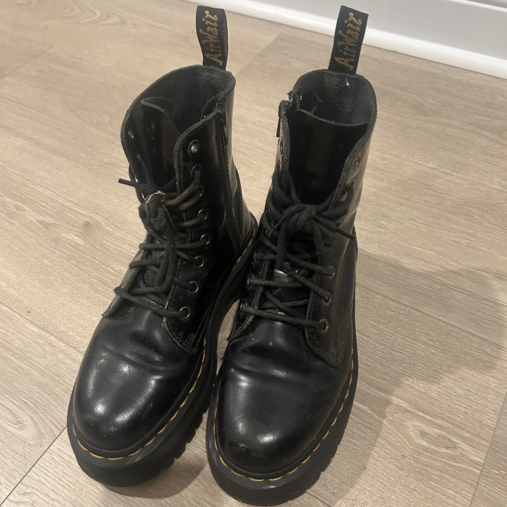 Doc Martens Black Jadon Platform Boots